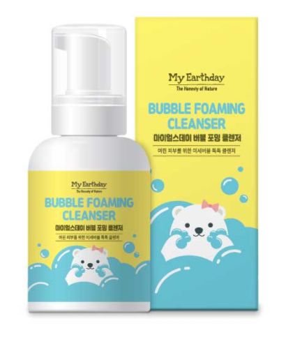 Prausimosi putos vaikams My Earthday Bubble Foaming Cleanser MED05695, 300 ml