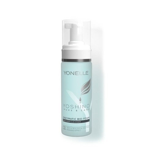 Yonelle Yoshino Enzymatic Bio-Foam Giliai valančios veido prausimosi putos, 160ml