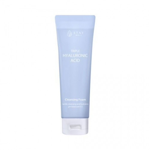 STAY WELL Triple Hyaluronic Acid Cleansing Foam Valančios putos, 130ml