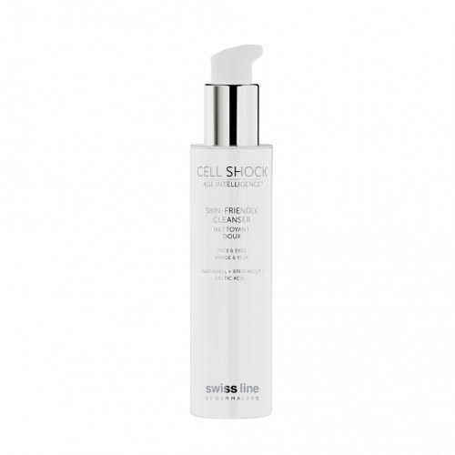 Swiss Line Cell Shock Age Intelligence Skin-Friendly Cleanser Bemuilis veido prausiklis, 150ml