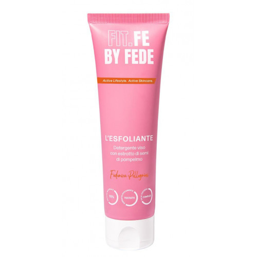 FIT.FE BY FEDE The Exfoliator Face Cleanser with Grapefruit Seed Extract Šveičiamasis veido prausiklis, 100ml