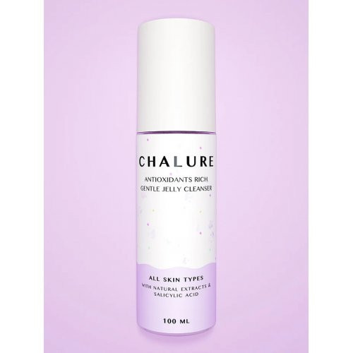 CHALURE Antioxidants Rich Gentle Jelly Cleanser Sebumo Išsiskyrimą reguliuojantis gelinis veido prausiklis, 100ml