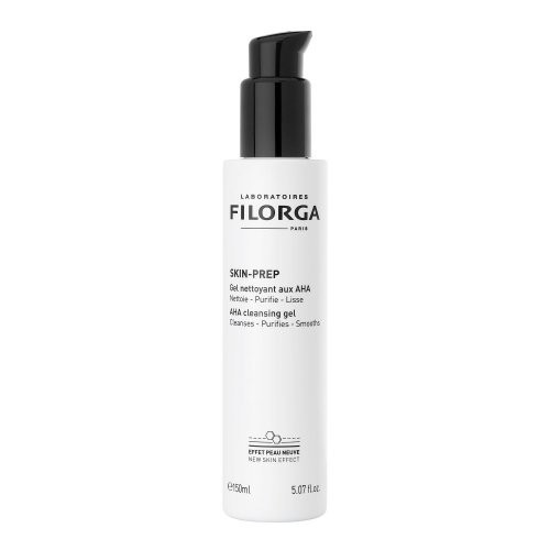 Filorga Skin-Prep AHA Cleansing Gel Rūgštinis veido prausiklis mišriai, riebiai odai, 150ml