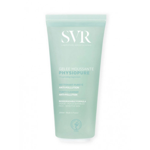 SVR Physiopure Gelee Moussante Energizuojantis veido prausiklis itin jautriai odai, 200ml