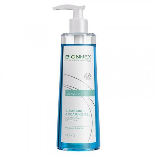 Bionnex Rensaderm Cleansing & Foaming Gel Valomasis ir putojantis veido gelis, 200ml