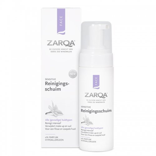 Zarqa Facial Cleansing Foam Veido valomosios putos, 150ml