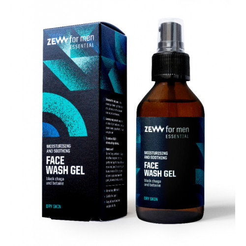 ZEW Face Wash Gel Veido valymo gelis vyrams, 100ml