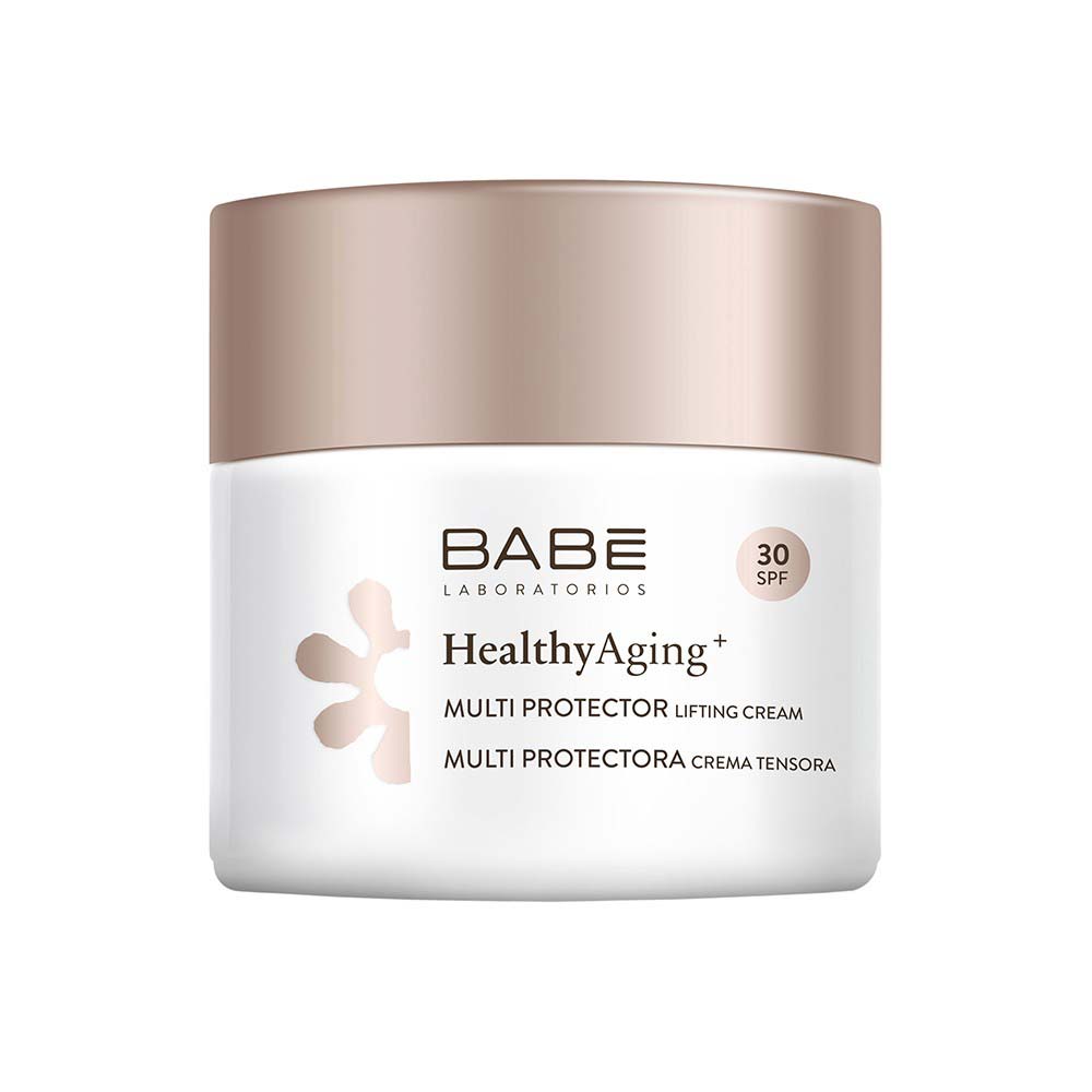 BABE Healty Aging Multi Protector SPF 30 Daugiafunkcinis Apsauginis kremas su efektu liftingo (dieną) 50 ml