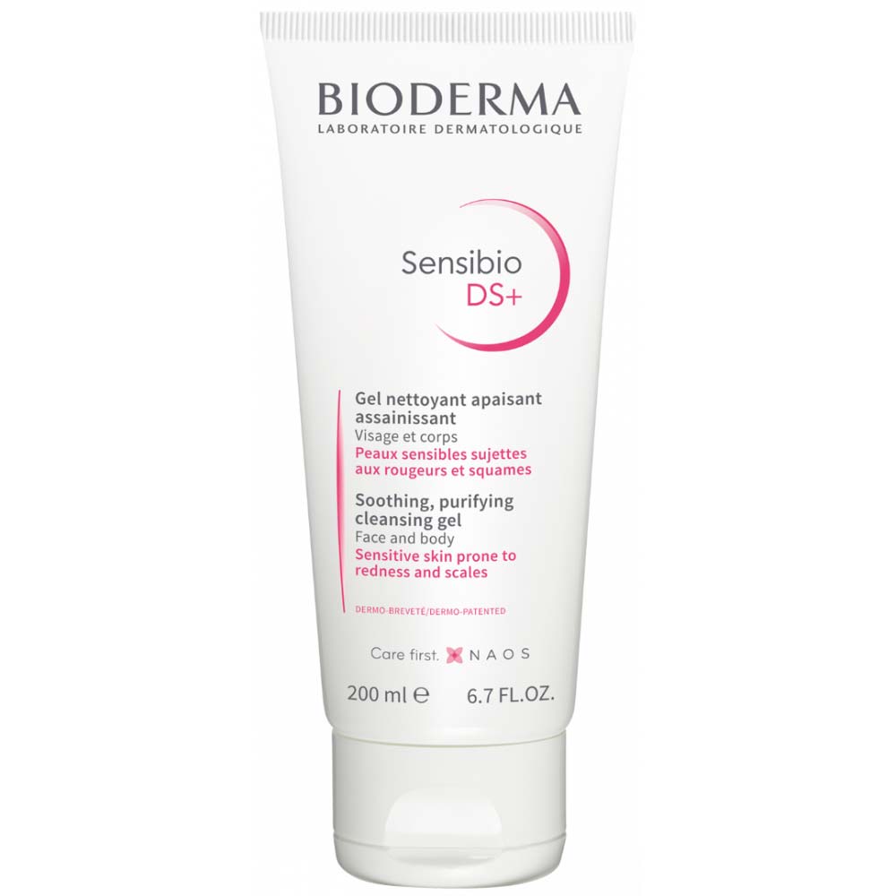 BIODERMA Sensibio DS+ putojantis gelis 200 ml