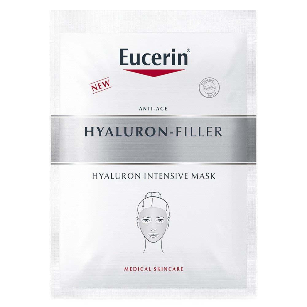 EUCERIN Hyaluron-Filler intensyvus kaukė su hialurono rūgštimi N1