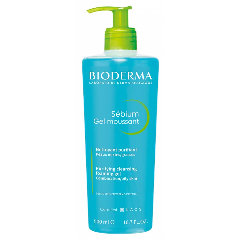 BIODERMA Sebium Gel moussant putojantis gelis 500 ml