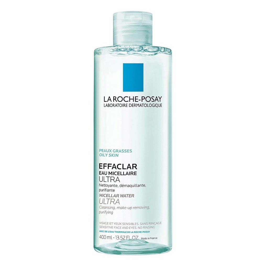 LA ROCHE-POSAY Effaclar Micelinis vanduo riebi oda su tendencija spuogų formavimuisi 400 ml