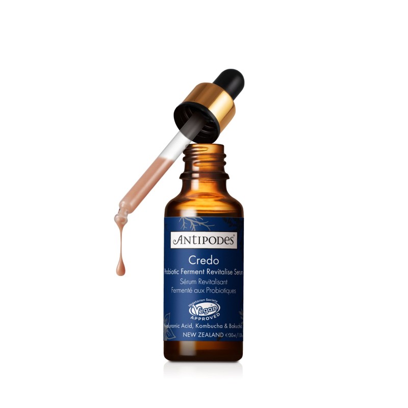 ANTIPODES CREDO Atgaivinantis serumas su probiotikais 30 ml