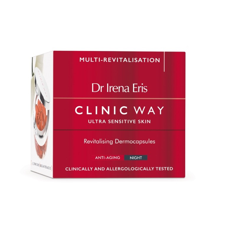 CLINIC WAY Revitalizuojančios dermokapsulės N30