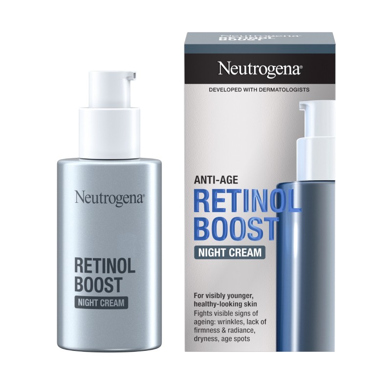 NEUTROGENA Anti-Age Retinol Boost naktinis kremas 50 ml