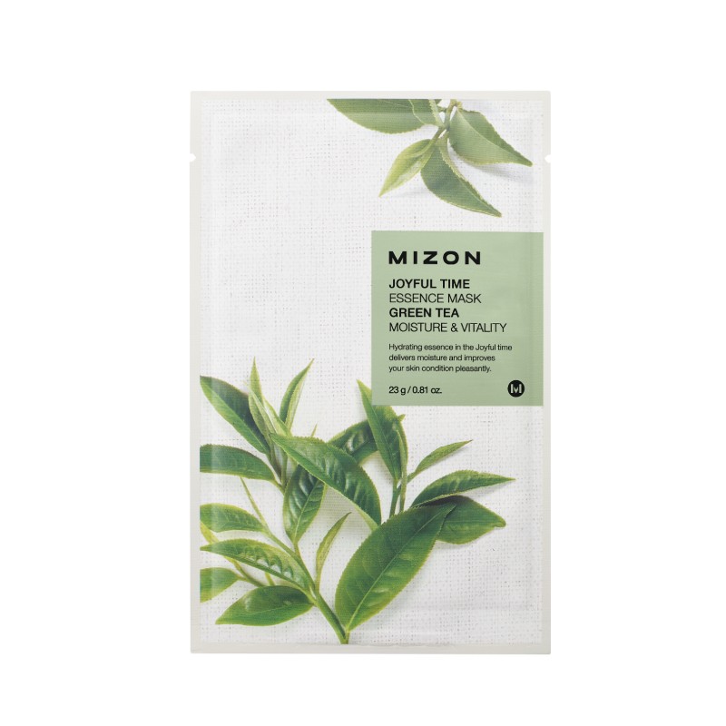 MIZON JOYFUL TIME GREEN TEA veido kaukė 23 g