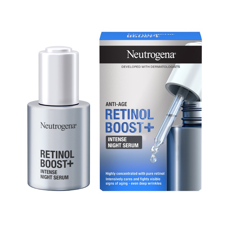 NEUTROGENA Retinol Boost+ Intense naktinis serumas 30 ml