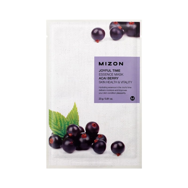 MIZON JOYFUL TIME Essence Acai Berry kaukė 23 g