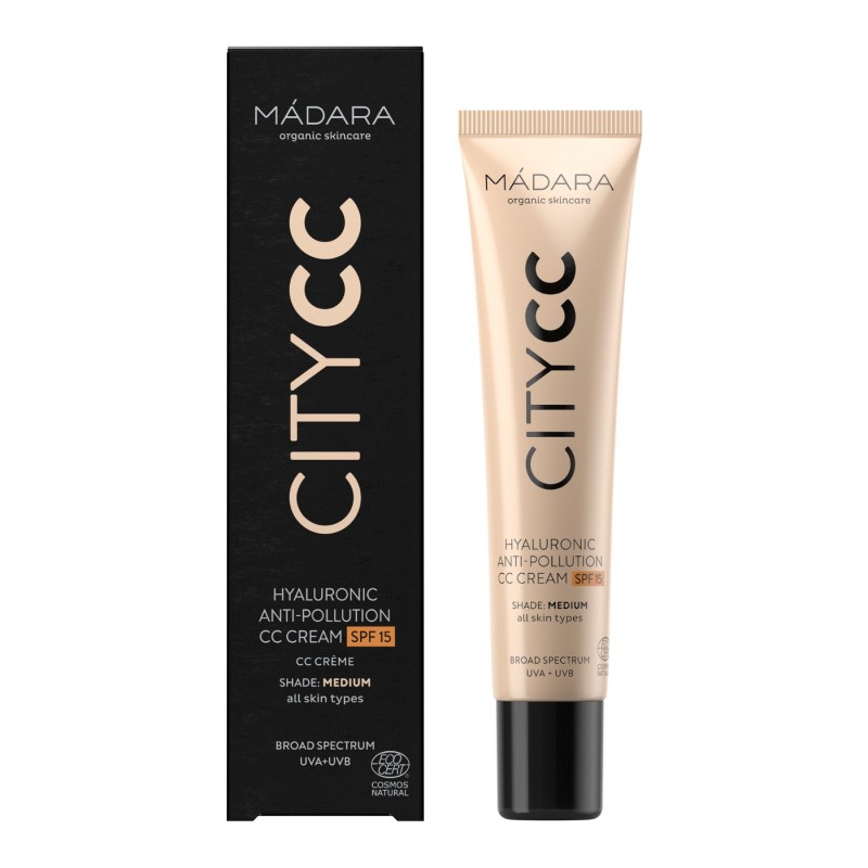 MADARA CITY CC SPF15 CC kremas Medium 40 ml