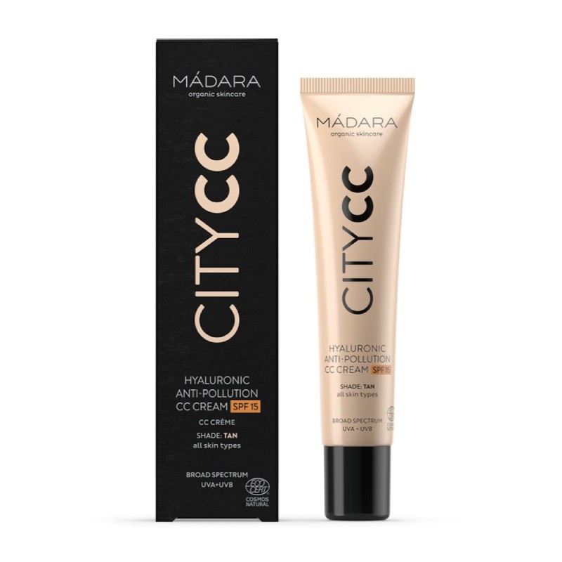 MADARA CITY CC SPF15 CC kremas Tan 40 ml