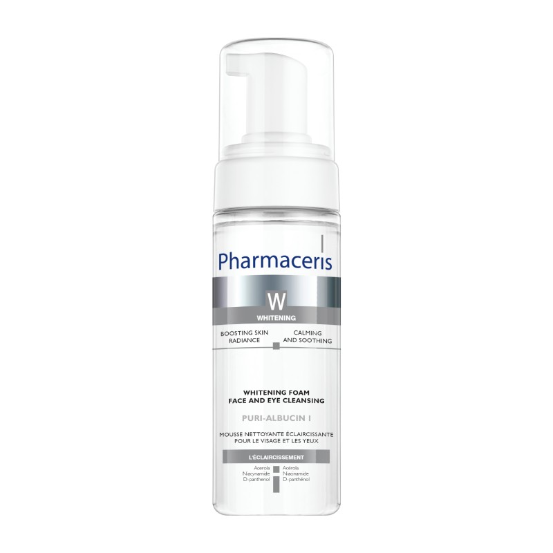 PHARMACERIS W Puri-Albucin I balinančios putos veidui ir akims 150 ml