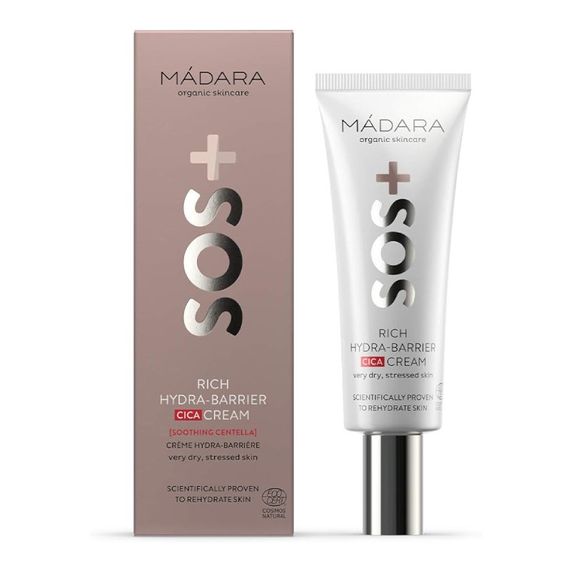 MADARA SOS Rich Hydra-Barrier CICA kremas 40 ml