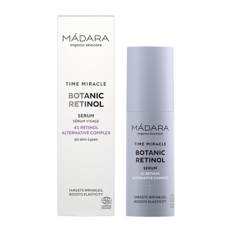 MADARA Time Miracle augalų serumas su retinoliu 30 ml