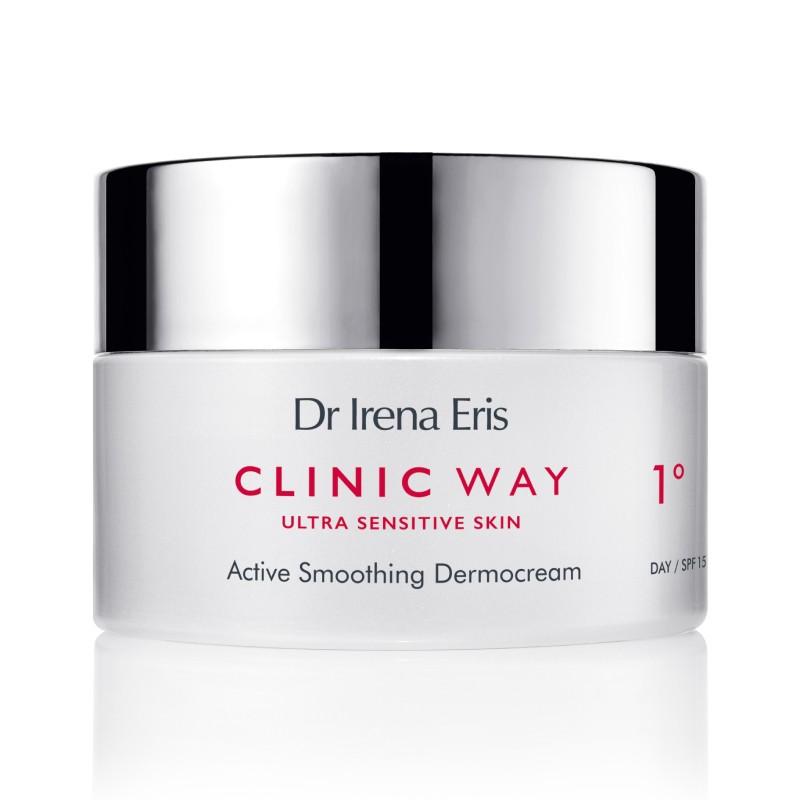 CLINIC WAY 1 Active Smoothing SPF15 dieninis kremas nuo raukšlių 50 ml