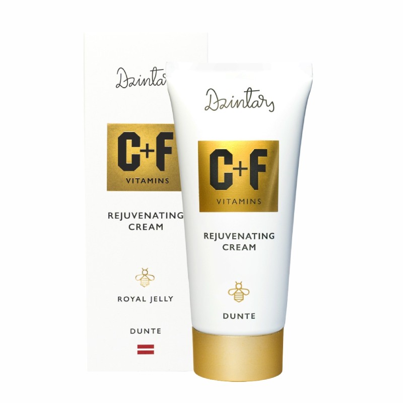 DZINTARS Dunte atkuriamasis kremas su vitaminais C ir F 50 ml