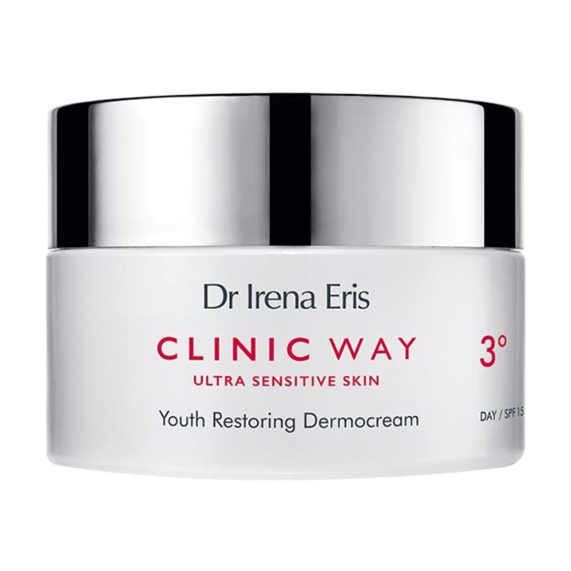 CLINIC WAY 3 Rejuvenation SPF15 dieninis kremas nuo raukšlių 50 ml