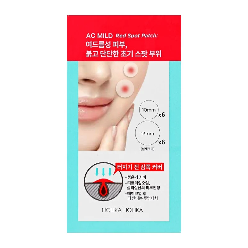 HOLIKA HOLIKA AC MILD Red Spot Patch pleistras nuo spuogų N12