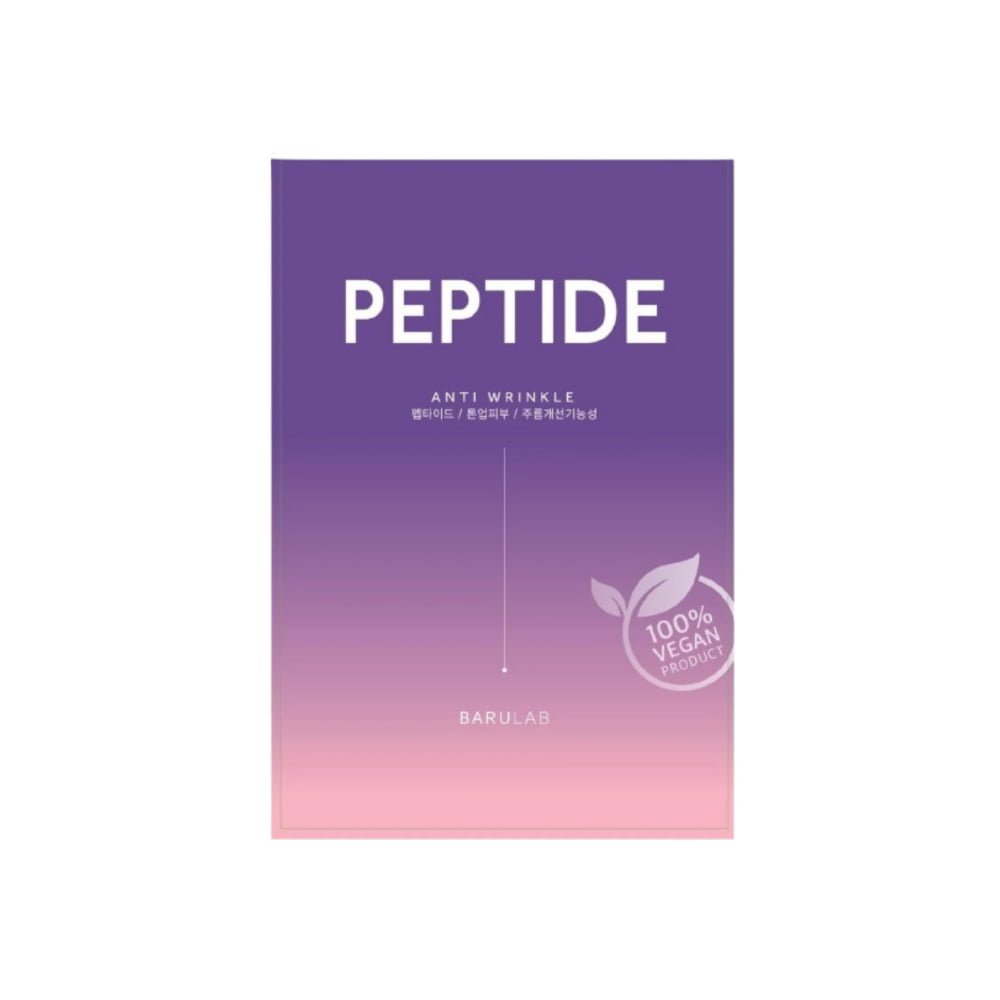 Barulab The Clean Vegan Mask Peptide - Lakštinė Veido Kaukė Su Peptidais