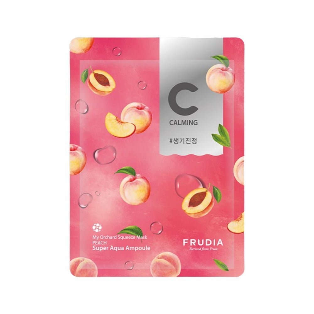 Frudia My Orchard Squeeze Mask Peach - Lakštinė Veido Kaukė Su Persiku Ekstraktu