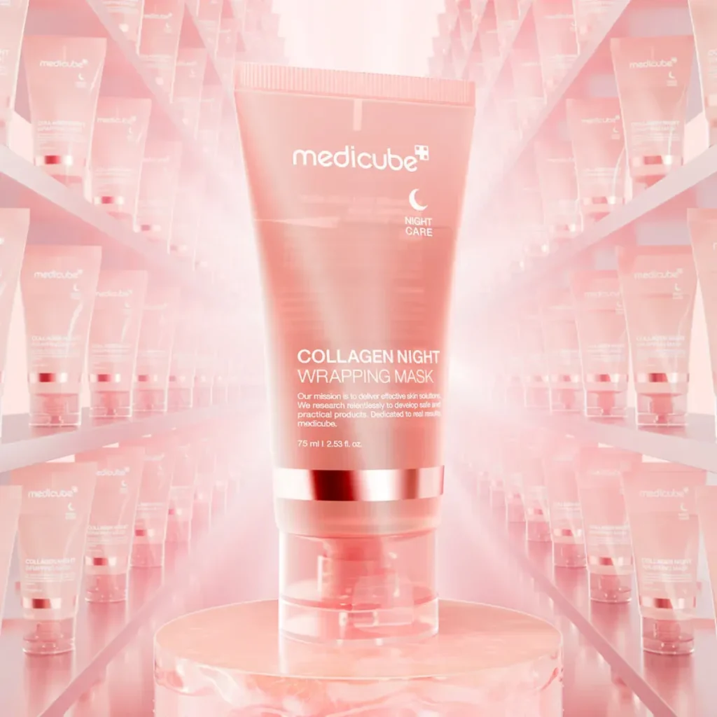 Medicube Collagen Night Wrapping Mask – naktinė kolageno kaukė