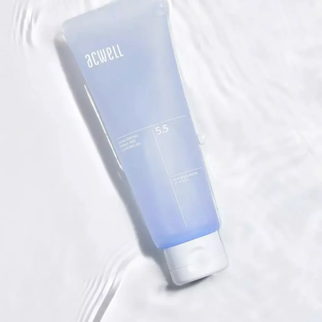 Acwell pH Balancing Bubble Free Cleansing Gel – prausimosi gelis be putų