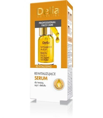 Veido serumas DELIA COSMETICS VITAMINS A+E+F, 10 ml