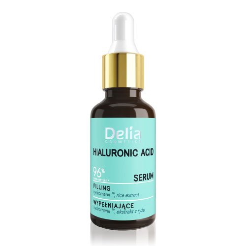 Veido serumas DELIA HYALURONIC ACID, 30 ml