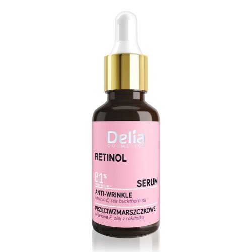 Veido serumas DELIA RETINOL, 30 ml