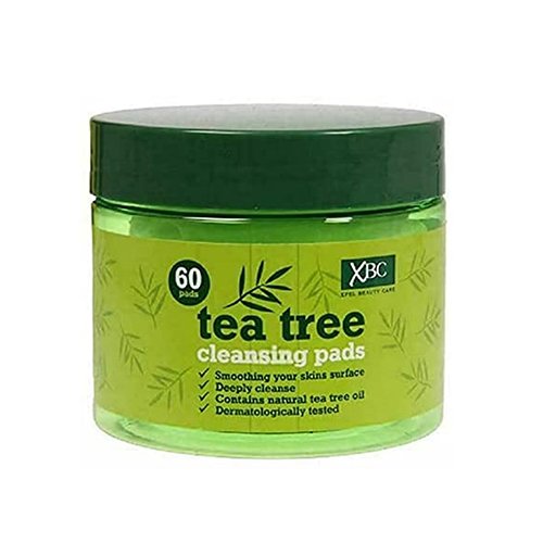 Makiažo valymo padeliai XBC TEA TREE, 60 vnt.