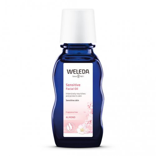 Weleda Almond Sensitive Facial Oil Raminamasis veido aliejus su migdolais, 50ml