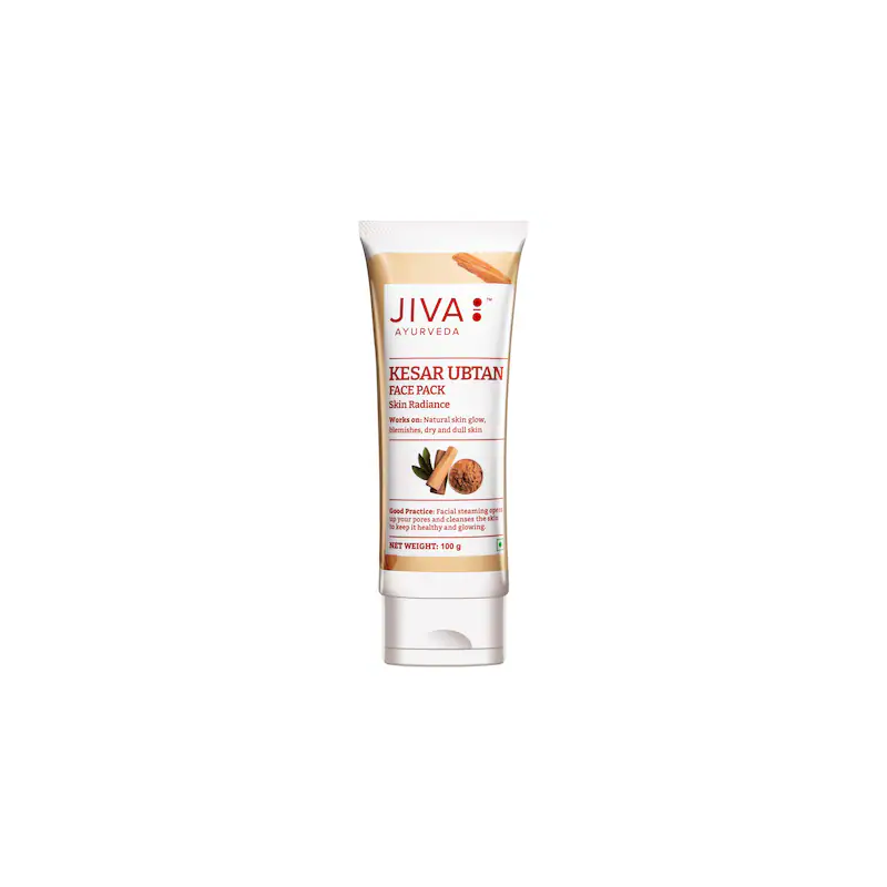 Gaivinanti kaukė Jiva Ayurveda Kesar Ubtan 100g