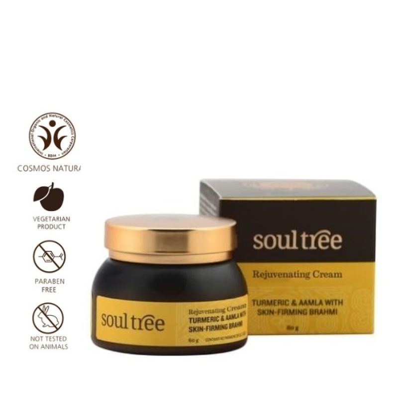 Atjauninantis kremas nuo raukšlių SoulTree Rejuvenating creme 60g