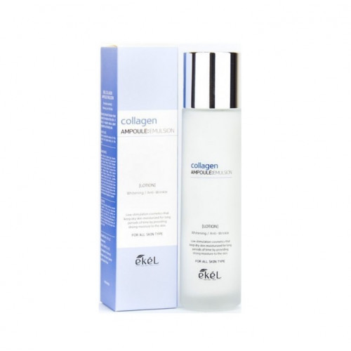 Ekel Ampoule Emulsion Collagen Veido emulsija su kolagenu, 150ml