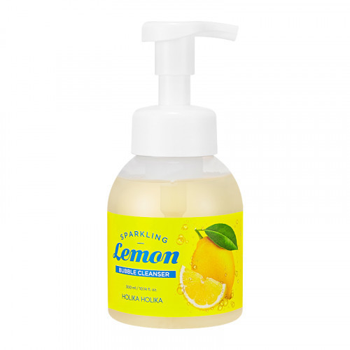 Holika Holika Sparkling Lemon Bubble Cleanser Valomosios veido putos, 300ml