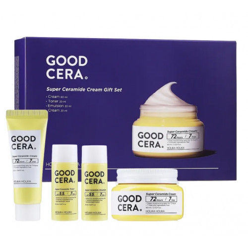 Holika Holika Good Cera Super Ceramide Gift Set Veido priežiūros priemonių rinkinys, Rinkinys