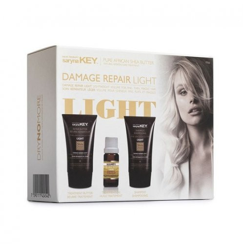 Saryna Key Damage Repair Light Treatment Travel Set Kelioninis plaukų priežiūros priemonių rinkinys