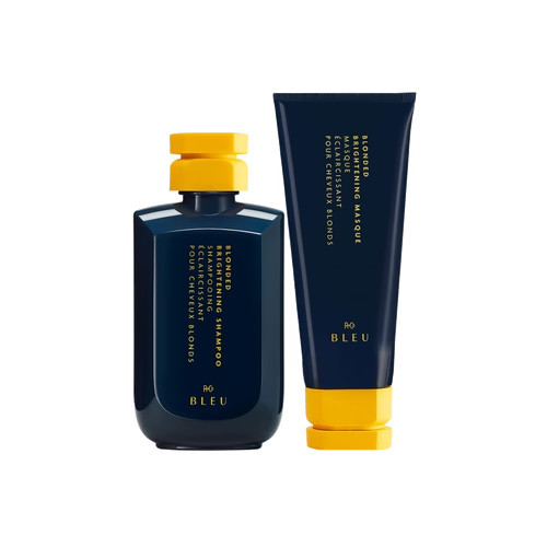 KlipShop R+Co Bleu Blonded Brightening Shampoo and Conditioner Set Plaukų priežiūros rinkinys šviesintiems plaukams