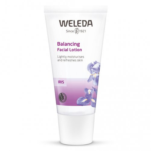 Weleda Iris Balancing Face Lotion Dieninė drėkinamoji emulsija su vilkdalgiais, 30ml