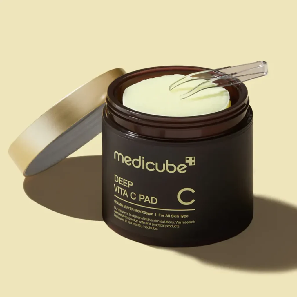 Medicube Deep Vita C Pad – giliai drėkinantys veido padeliai su vitaminu C