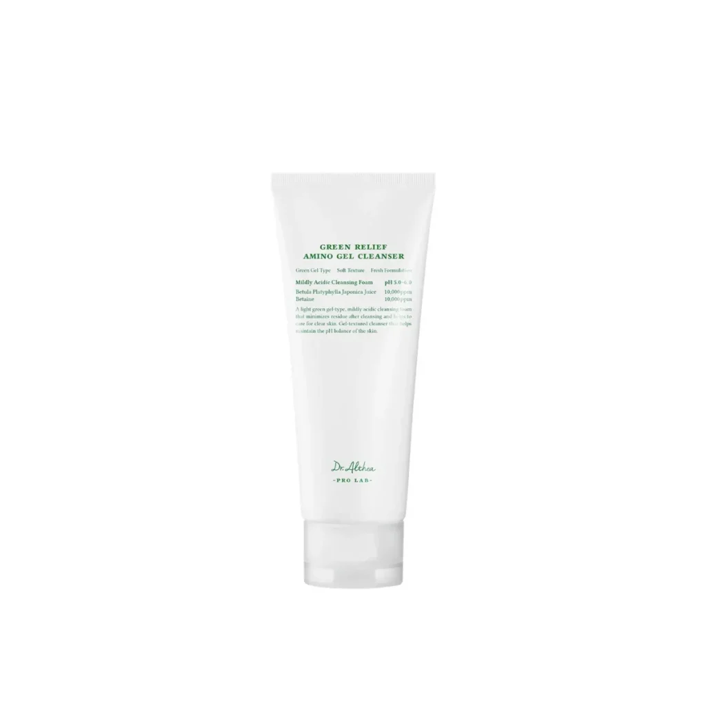 DR. ALTHEA Green Relief Amino Gel Cleanser – raminantis gelinis prausiklis